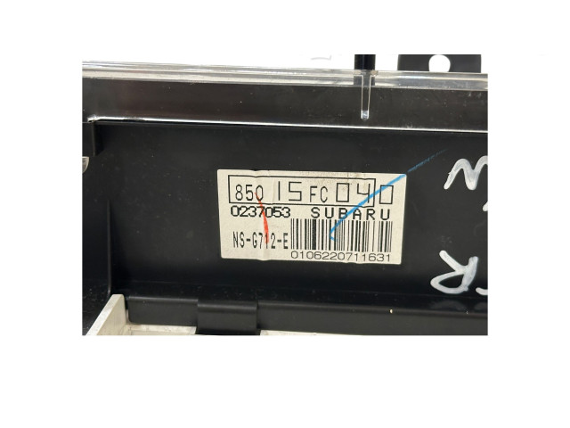 Панель приборов 85015FC04, NSG712E Subaru Forester SF
