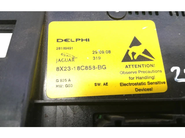 Блок управления климат-контролем 8X23-18C8580-BG, 28189491 Jaguar XF