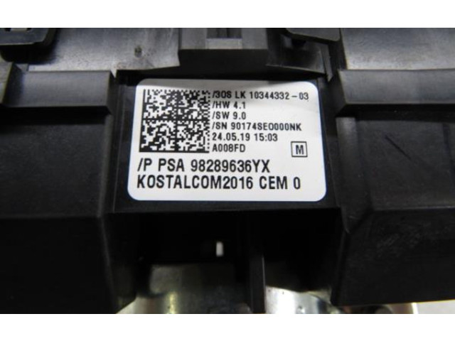 Подрулевой шлейф SRS 98289636YX, 1012546403   Opel Combo E