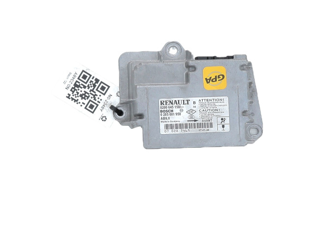 Блок подушек безопасности 8200963406   Renault Clio III