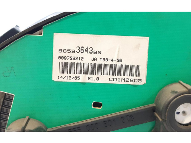 Přístrojová deska Citroen Berlingo 2008 965061848000