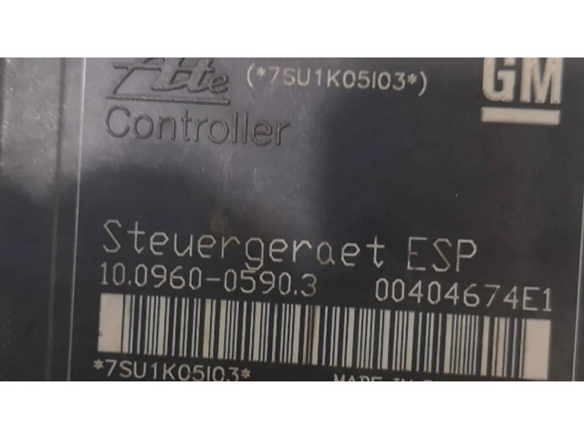 Jednotka ABS 00404674e1 Vauxhall Zafira 2007