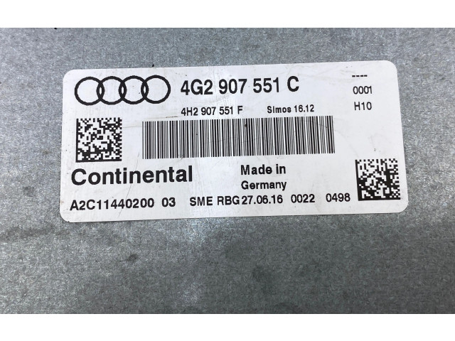 Motorsteuergerät/-modul 4G2907551C Audi A7 S7 4G