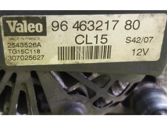 Генератор 9646321780 Citroen C4 I