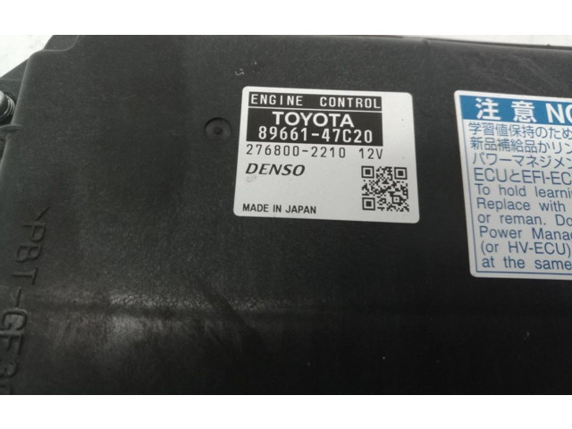 Řídící jednotka 8966147C20 Toyota Prius+ (ZVW40) 2019