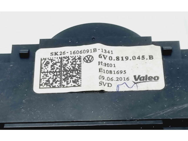 Блок управления климат-контролем 6V0819045B Skoda Fabia Mk3 (NJ)