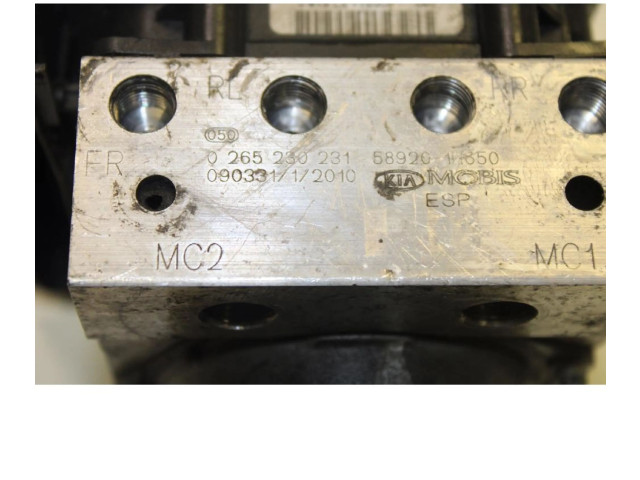 Блок АБС 0265230231 KIA Ceed 2006 - 2012 года