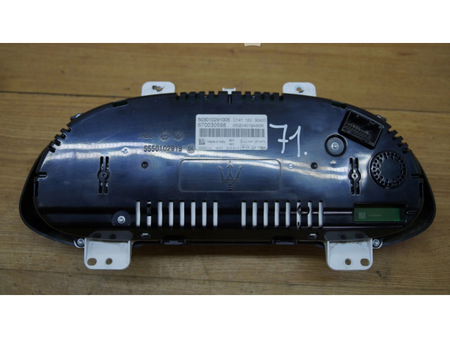 Přístrojová deska Maserati Quattroporte 2015 670030598