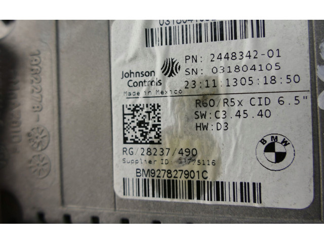 Дисплей 24483426977080 Mini Cooper Countryman R60