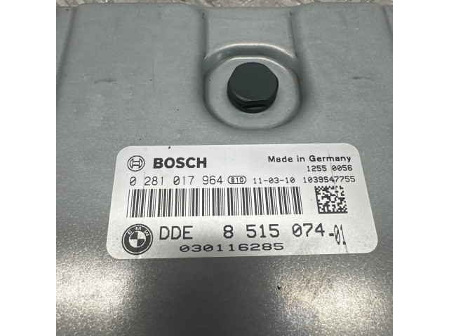 Řídící jednotka 0281017964, 8515074 BMW 5 GT F07 2011