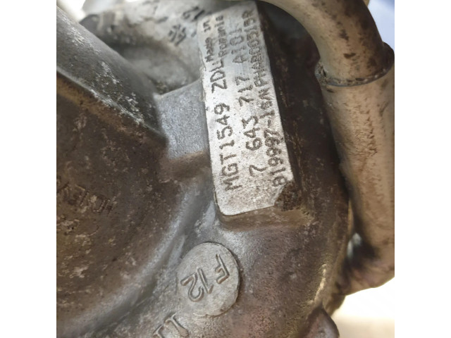 Турбина BMW 1 F20 F21 1.6 8643717, 7645758 для двигателя N13B16A