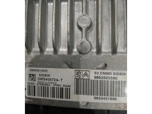 Řídící jednotka 5WS40572A-T Peugeot 1007 2014