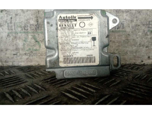 Блок подушек безопасности 8200013343A   Renault Twingo I