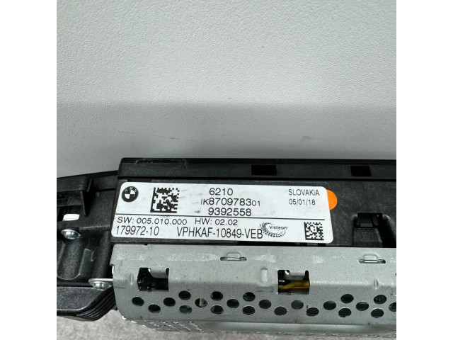 Přístrojová deska BMW 5 G30 G31 2018 8709783, 62108709783