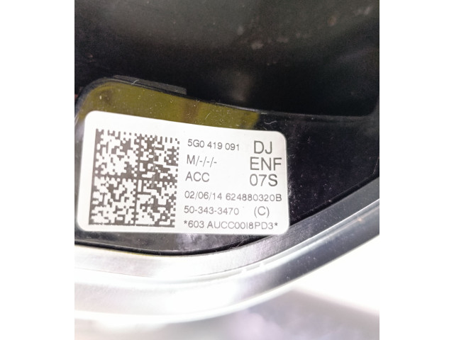 Руль Volkswagen Golf VII 2013 - 2019 года 5G0419091