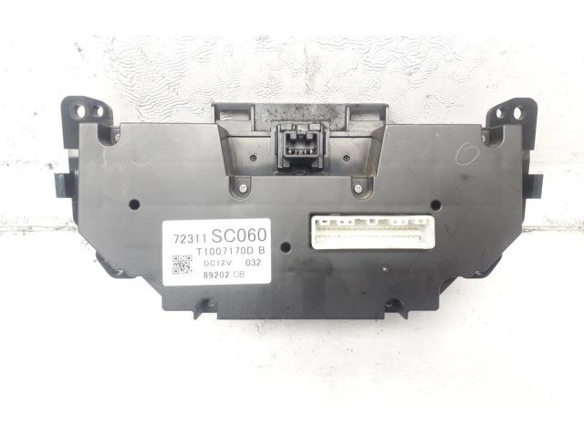 Блок управления климат-контролем 72311SC060   Subaru Forester SH