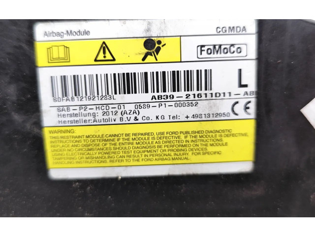 Подушка безопасности в сиденье AB39-21611D11-AB Ford Ranger