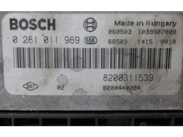 Řídící jednotka 0281011969 Renault Espace IV