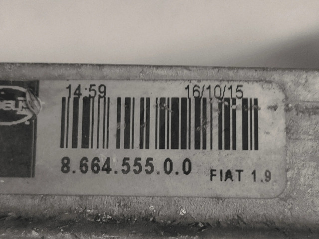 Интеркулер 51783791, 866455500 Alfa Romeo Mito