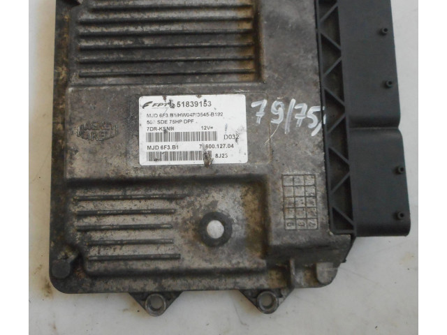 Řídící jednotka 51839153, MJD6F3.B1 Fiat 500E 2014