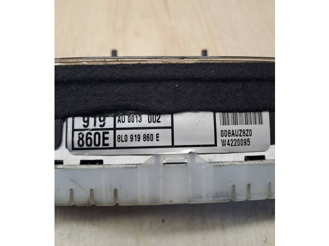 Панель приборов 008AUZ8Z0, 8L0919860E Audi A3 S3 8L