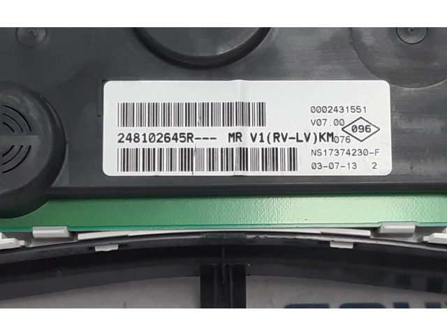 Панель приборов 248102645R, 248102645R   Dacia Sandero       