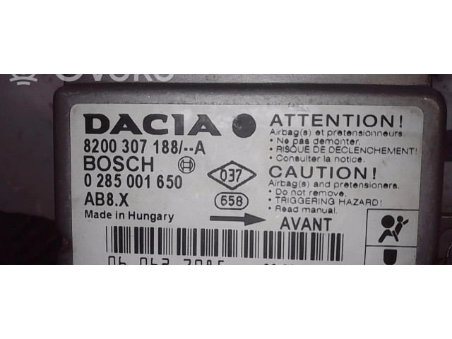 Блок подушек безопасности 8201163278 Dacia Logan I