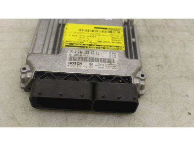 Řídící jednotka A6461504291, 0281012453 Mercedes-Benz E AMG W211 2006