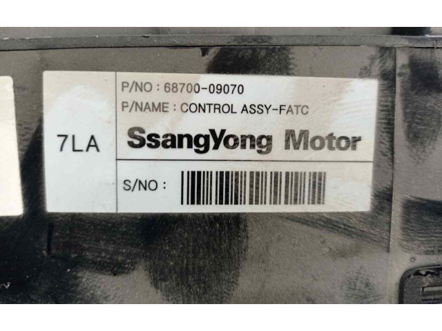 Блок управления климат-контролем 6870009070 SsangYong Actyon