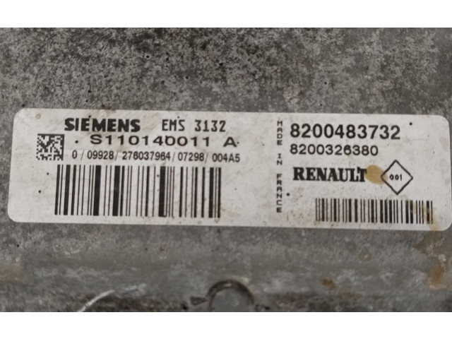Блок управления двигателем Блок управления 8200483732 Dacia Logan I