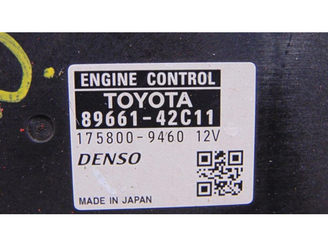 Řídící jednotka 8966142C11, 1758009460 Toyota RAV 4 (XA30) 2007