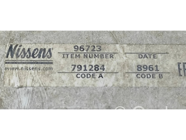 Интеркулер  96723, 791284   BMW X3 E83 2.0