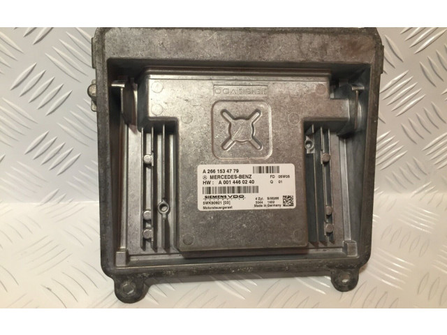 Блок управления двигателя A2661534779 Mercedes-Benz A W169
