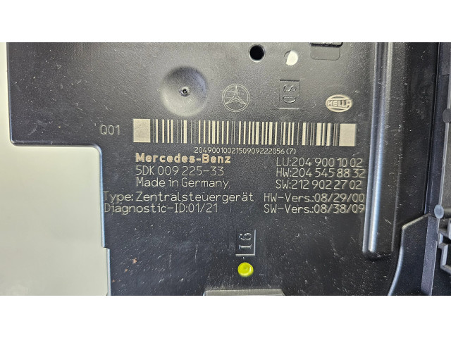 Pojistková skříňka 2049001002, 2045458832 Mercedes-Benz C W204 2009