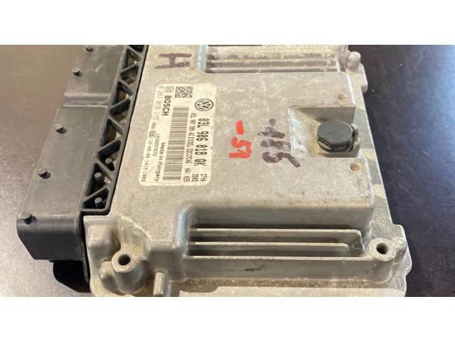 Блок управления двигателя 03L906018QK, 03L907309AG Skoda Yeti (5L)
