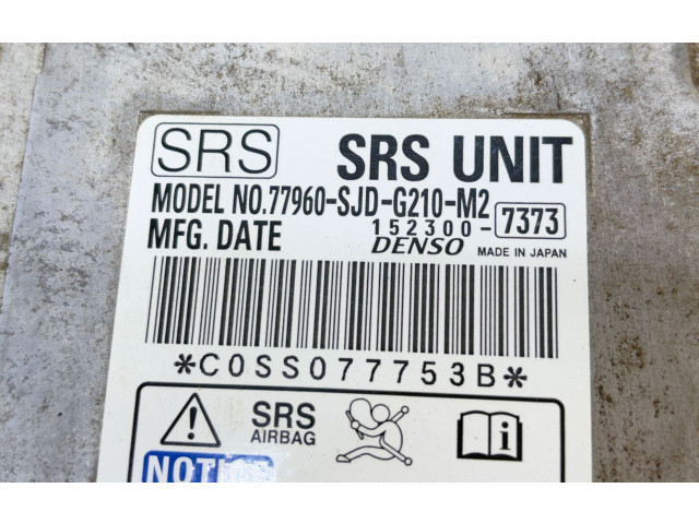 Блок подушек безопасности 77960SJDG210M2 Honda FR-V
