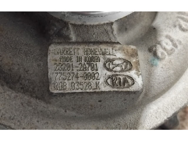  Турбина KIA Ceed  282012A701, 775274-0002   для двигателя D4FB      
