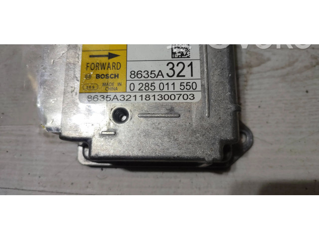 Блок подушек безопасности 8635A321, 0285011550 Mitsubishi ASX