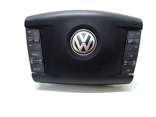 Подушка безопасности водителя 3D0880201BK, 61585071D   Volkswagen Phaeton