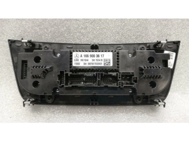 Блок управления климат-контролем A1669003617   Mercedes-Benz GLS X166