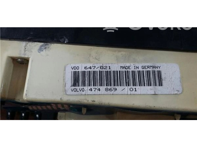 Přístrojová deska Volvo 440 1994 47486901, 647021