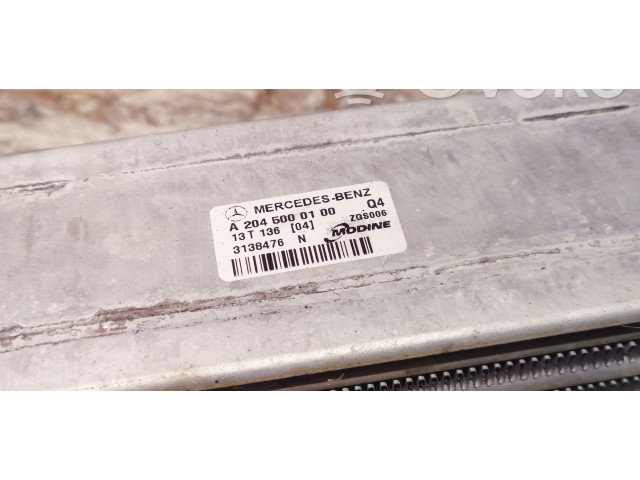 Интеркулер  A2045000100   Mercedes-Benz SLK R172 