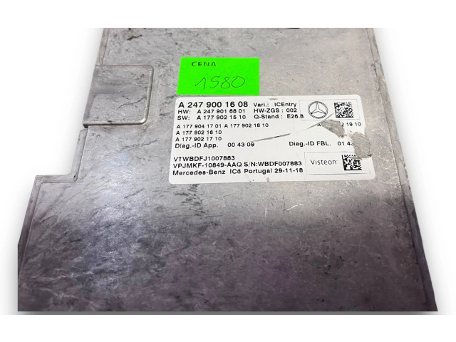 Блок комфорта S1580, A2479001608   Mercedes-Benz GLB x247   