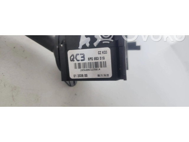 Ручка стеклоочистителей 8P0953519, 01203600   Audi A3 S3 8P