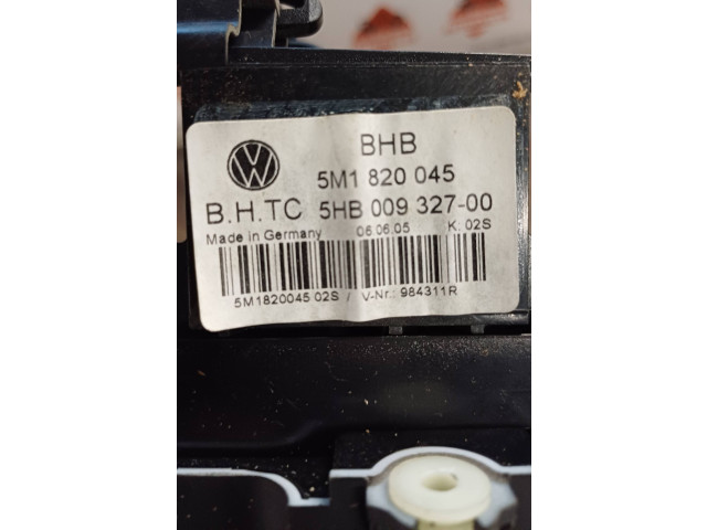 Блок управления климат-контролем 5M1820045, 5HB00932700   Volkswagen Golf Plus