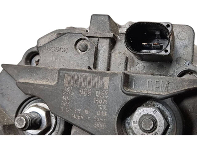 Генератор 03L903023, 0124525187   Volkswagen Caddy      
