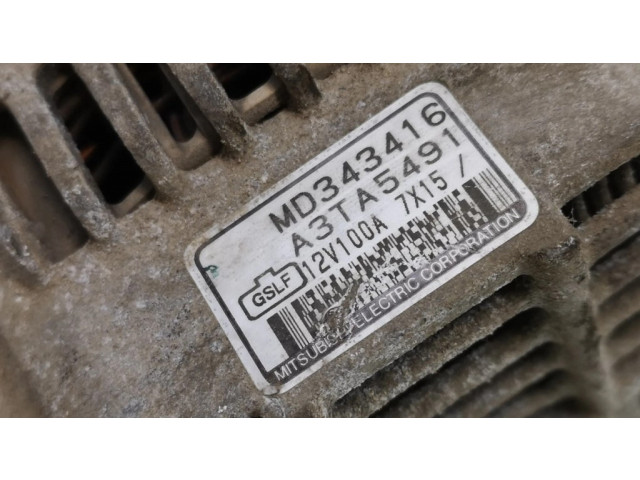Генератор MD343416, A3TA5491 Mitsubishi Space Star 1.8