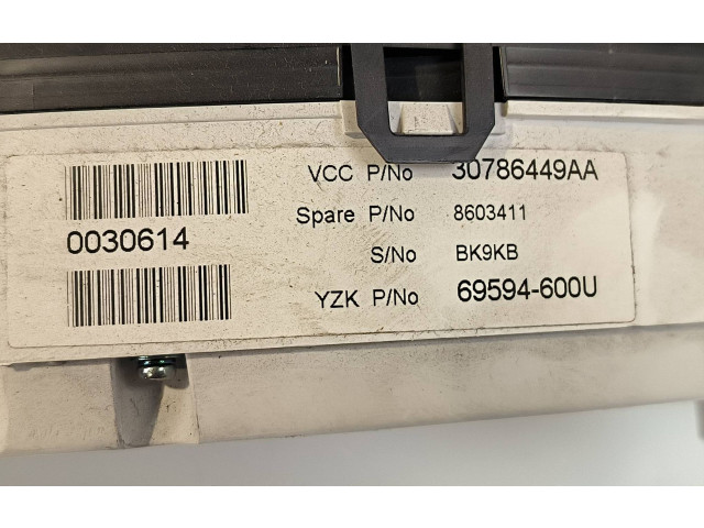 Панель приборов 30786449AA Volvo S80