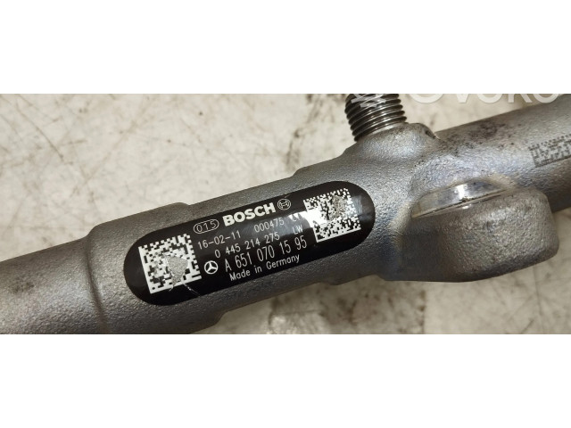 Топливная рампа A6510701595 Mercedes-Benz GLC X253 C253 2.2