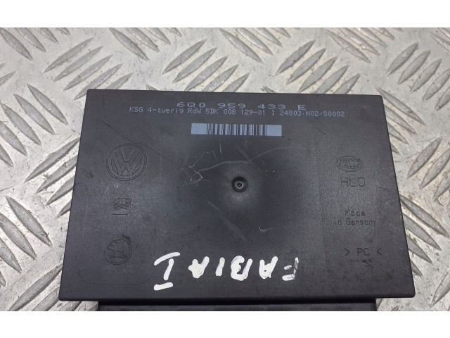 Блок комфорта 6Q0959433E   Skoda Fabia Mk1 (6Y)   
